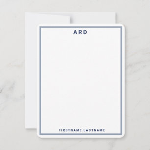 CARTÃO DE AGRADECIMENTO PAPEL DE CARTA DE PREPARAÇÃO PERSONALIZADO DO MONO