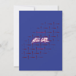 Cartão De Agradecimento Papel de Parede Azul Escuro | Design Minimalista E