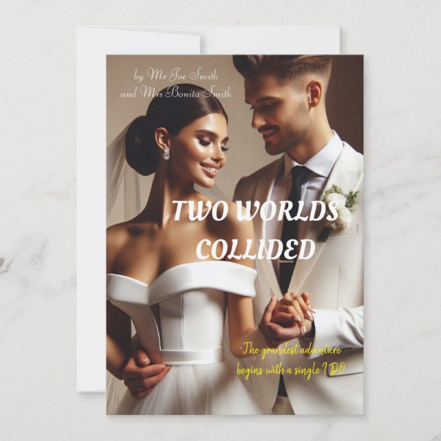 CARTÃO DE AGRADECIMENTO PARA CASAMENTO (Frente)