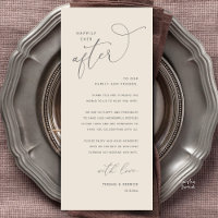 Cartão de Agradecimento para Jantar de Casamento F