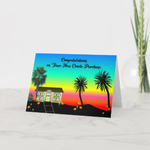 Cartão De Agradecimento Parabéns na Nova Compra de Condo