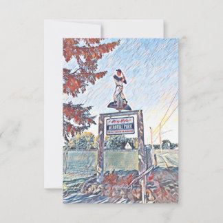 Cartão De Agradecimento Parque Memorial Andy Pafko