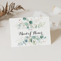 Partido Russo Eucalyptus Dourado Bridal Obrigado