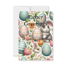 Páscoa primavera Bunnies e Blossomas