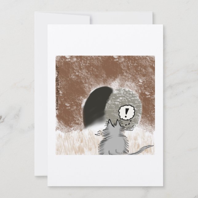 Cartão De Agradecimento Páscoa surpresa (Frente)