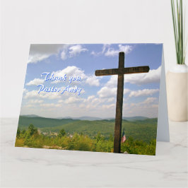 Cartão De Agradecimento Pastor Appreciation Scripture Card