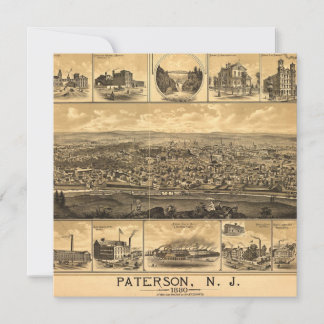 Cartão De Agradecimento Paterson New Jersey Railroad Natural Landmarks