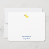 Pato de borracha amarela-branca-branca proveniente