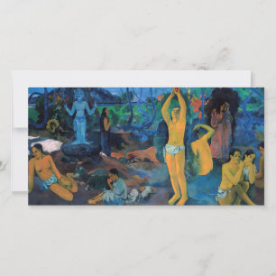 Cartão De Agradecimento Paul Gauguin - De Onde Viemos?
