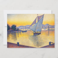 Paul Signac - A Porta do Sunset, Opus 236