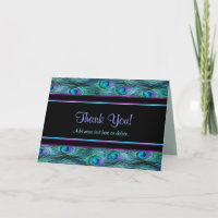 Peacock Feather Drama - Thank You