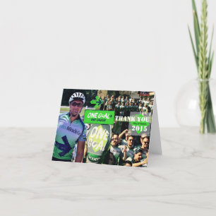 Cartão De Agradecimento Pelotonia 2015 Thank You Notecard