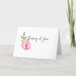 Cartão De Agradecimento Pensamento religioso de você é um verso KJV