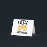 Cartão De Agradecimento Pequeno Matzah Ball Engraçado Judeu Hanukkah Gift<br><div class="desc">hanukkah, passover, iddish, chanukah, judeu, menorah, jew, presente, aniversário, latão</div>