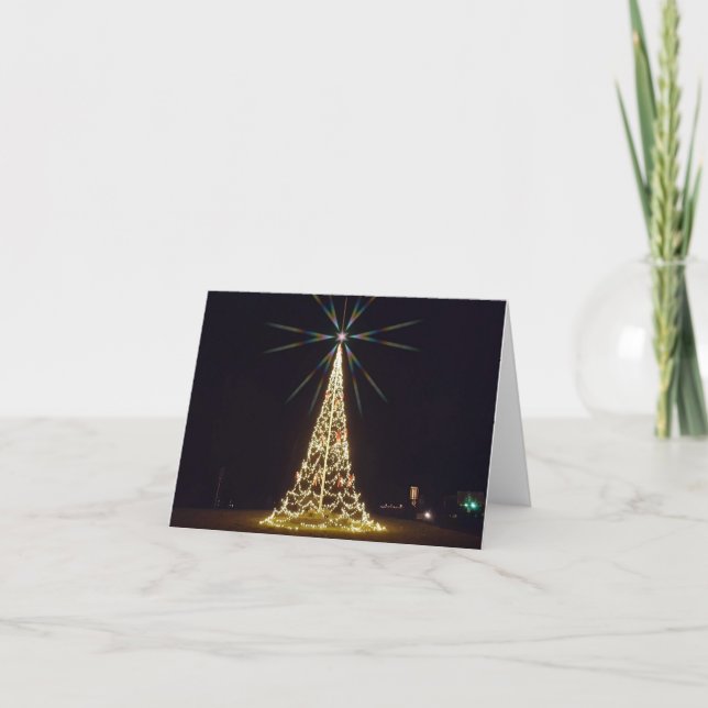 Cartão De Agradecimento Pequeno Natal (Frente)