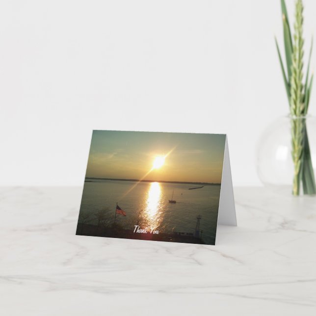 Cartão De Agradecimento Perfeição da vida (Frente)