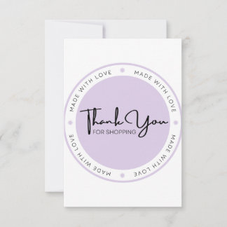 Cartão De Agradecimento Pérola