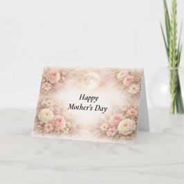 Cartão De Agradecimento Personalised Mother's Day Floral Card