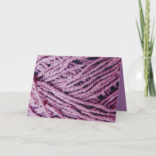 Cartão De Agradecimento Personalização de fotos de fechamento de threads d (Frente)