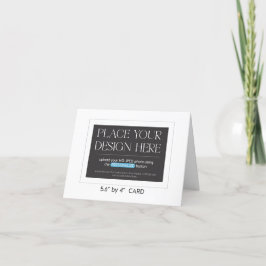 Cartão de Agradecimento Personalizado - 14,2 x 10,