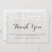 Personalizado Madeira Rústica Obrigado