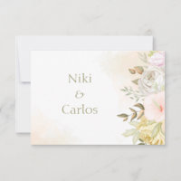 Cartão de agradecimento Personalizado por Coral Su