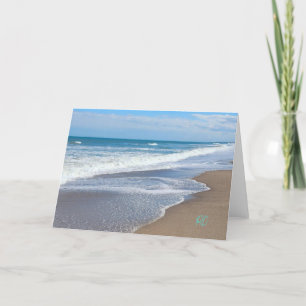cartão de agradecimento personalizado praia em bra
