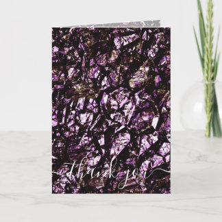 Cartão De Agradecimento Personalizar: Textura Grunge Rochosa Obrigado