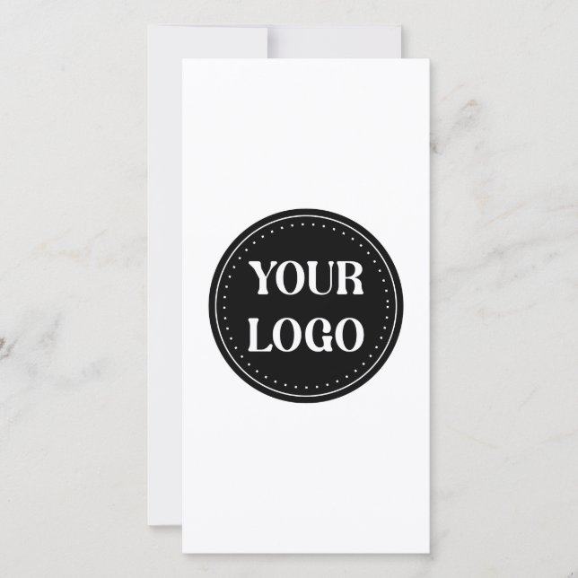 Cartão De Agradecimento Personalizável, moderno, elegante e eterno (Frente)