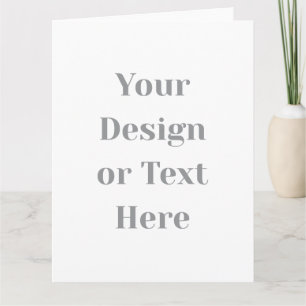 Cartão De Agradecimento Personalizável Seu Design ou Texto Aqui Personaliz