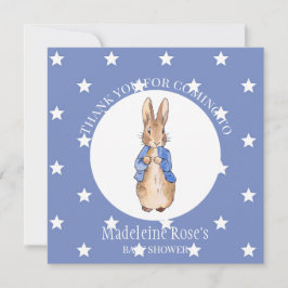 Cartão De Agradecimento Personalize Peter o coelho Obrigado