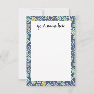 Cartão De Agradecimento Personalized Postal Worker Note Cards
