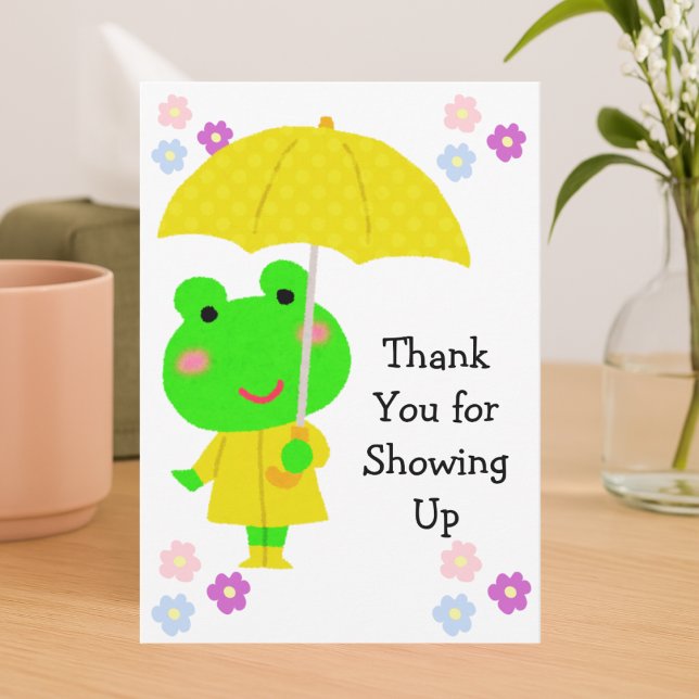 Cartão De Agradecimento Personalized Thank You Card Mental Health Clients (Criador carregado)