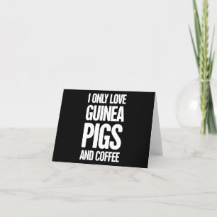 Cartão De Agradecimento Pet Guiné Pig Guiné Proprietário de Porcos
