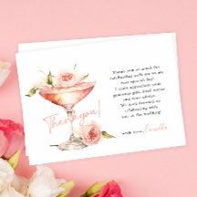 Pétalas Florais Rosa e Chuveiro de Noiva Prosecco