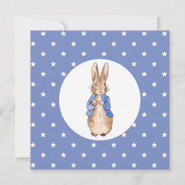 Cartão De Agradecimento Peter the rabbit Star pattern