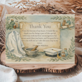 Cartão De Agradecimento Pharmacist Graduation Celebration