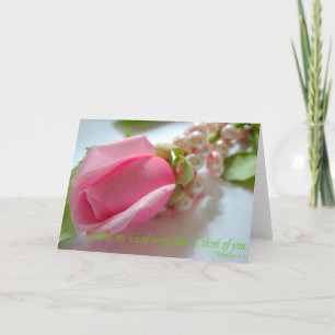 Cartão De Agradecimento Philippians Bíblia verso Eu obrigado meu Deus toda