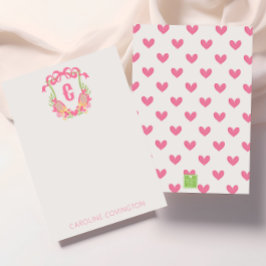 Cartão De Agradecimento Pickleball Rosa e Verde Pickleball Paddle Paddle P