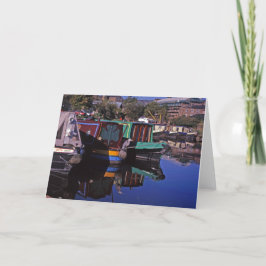 Cartão De Agradecimento Pico Floreste Canal Derbyshire Inglaterra