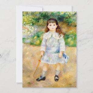 Cartão De Agradecimento Pierre-Auguste Renoir - Criança com um chicote