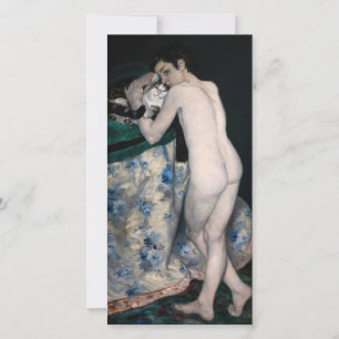 Cartão De Agradecimento Pierre-Auguste Renoir - Menino com um Gato