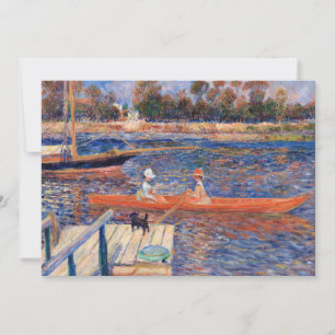 Cartão De Agradecimento Pierre-Auguste Renoir - O Sena em Argenteuil