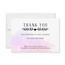 Pincelada Rosa Roxo Aquarela