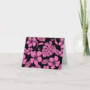 CARTÃO DE AGRADECIMENTO PINK BIKINI (PRETO/PINCO)