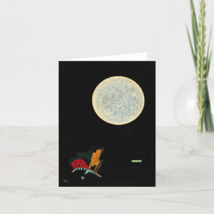 Cartão De Agradecimento Pintura à noite por Wassily Kandinsky