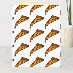 Cartão De Agradecimento Pizza Party Obrigado