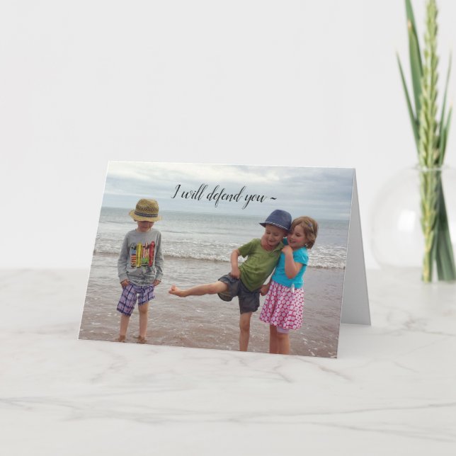 CARTÃO DE AGRADECIMENTO PLACA ANIVERSÁRIA DEFENDIDA (Frente)