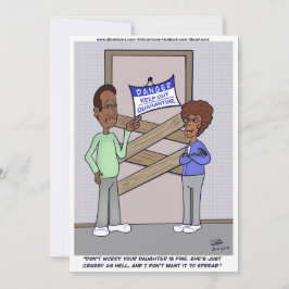 Cartão De Agradecimento Placa Crabby