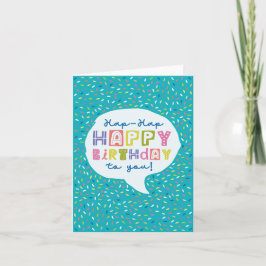 Cartão De Agradecimento Placa de aniversário imprimível | Parabéns Para Vo